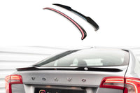 Spoiler portbagaj Maxton Design pentru Volvo S60 R-Design Mk2 (2010-2014), negru lucios