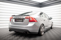 Spoiler portbagaj Maxton Design pentru Volvo S60 R-Design Mk2 (2010-2014), negru lucios
