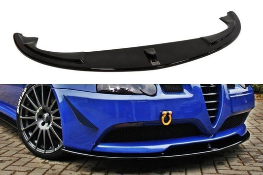 Maxton Design spoiler pentru Alfa Romeo 147 2002-2010 bara fata GTA, negru lucios