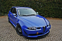 Maxton Design spoiler pentru Alfa Romeo 147 2002-2010 bara fata GTA, negru lucios