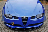 Spoiler Maxton Design pentru bara fata GTA Alfa Romeo 147 2002–2010, negru mat
