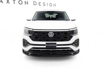 Spoiler Maxton Design pentru bara fata R-Line Volkswagen Atlas dupa 2023, lac negru