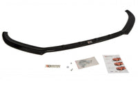 Spoiler Maxton Design pentru bara fata S-Line Audi A1 8X 2010-2013, negru mat