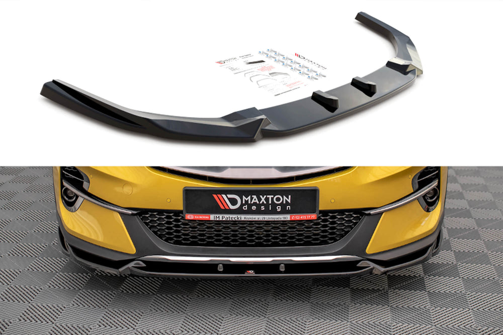 Spoiler bara fata Maxton Design pentru Kia Xceed (dupa 2019), negru mat