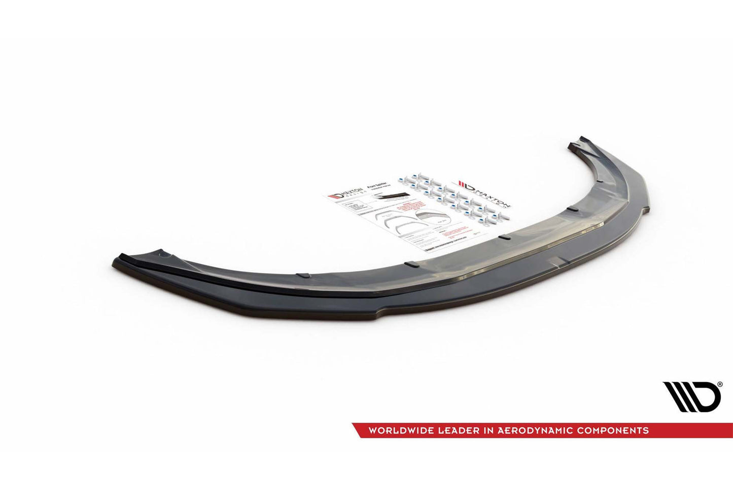 Spoiler bara fata Maxton Design pentru Mini Cooper S John Cooper Works F56 (2017-2022), negru lacquer