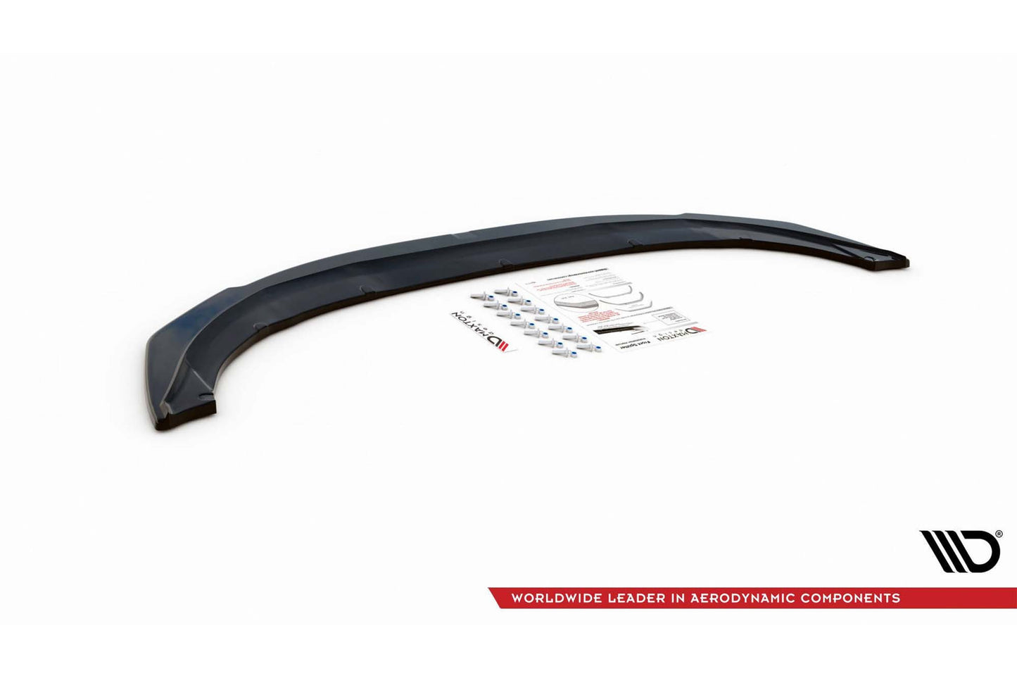 Spoiler bara fata Maxton Design pentru Mini Cooper S John Cooper Works F56 (2017-2022), negru lacquer