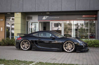 Splitter bara fata Maxton Design pentru Porsche Cayman 981 coupe (dupa 2012), culoare carbon
