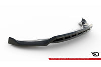 Spoiler bara fata Maxton Design pentru Porsche Macan Turbo (2014-2018), lac negru