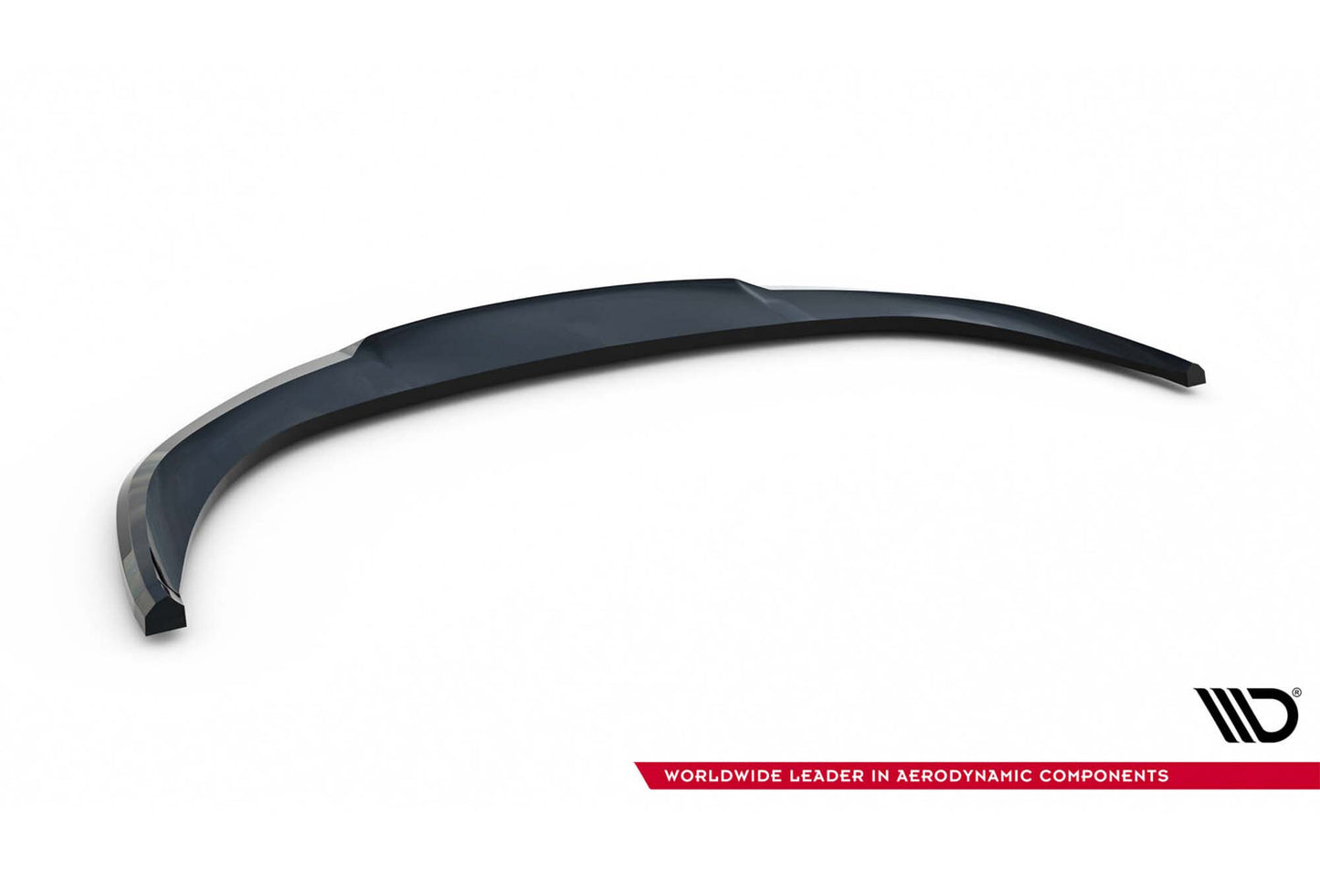Splitter bara fata Maxton Design pentru Porsche Taycan Turbo (2019-2024), lac negru