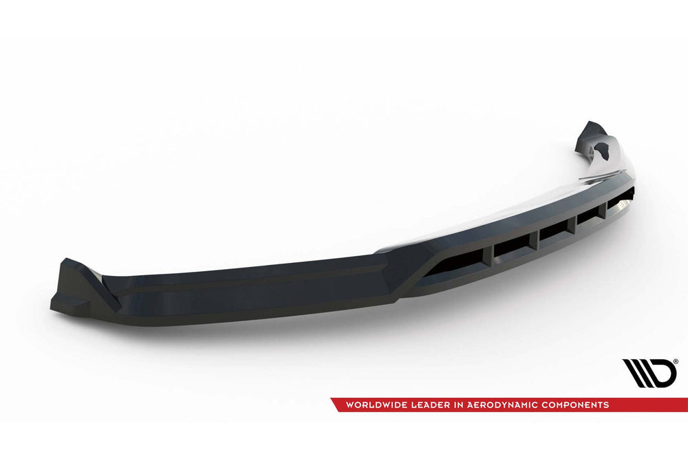 Splitter bara fata Maxton Design pentru Rolls Royce Cullinan (2018-2024), lac negru