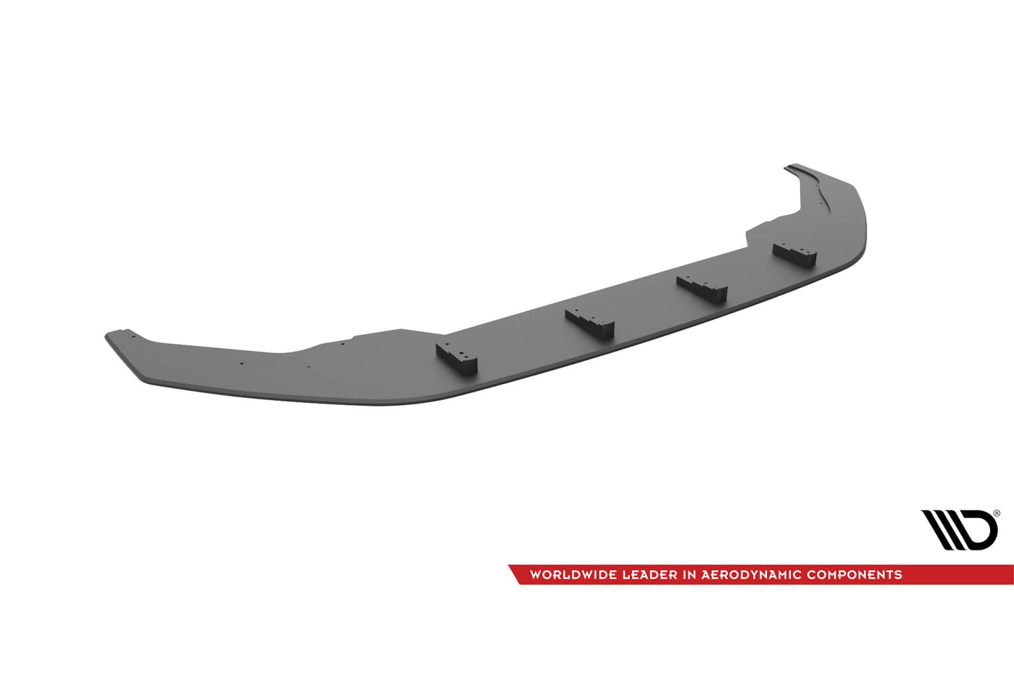 Splitter bara fata Maxton Design pentru Volkswagen Arteon R (dupa 2020), negru mat
