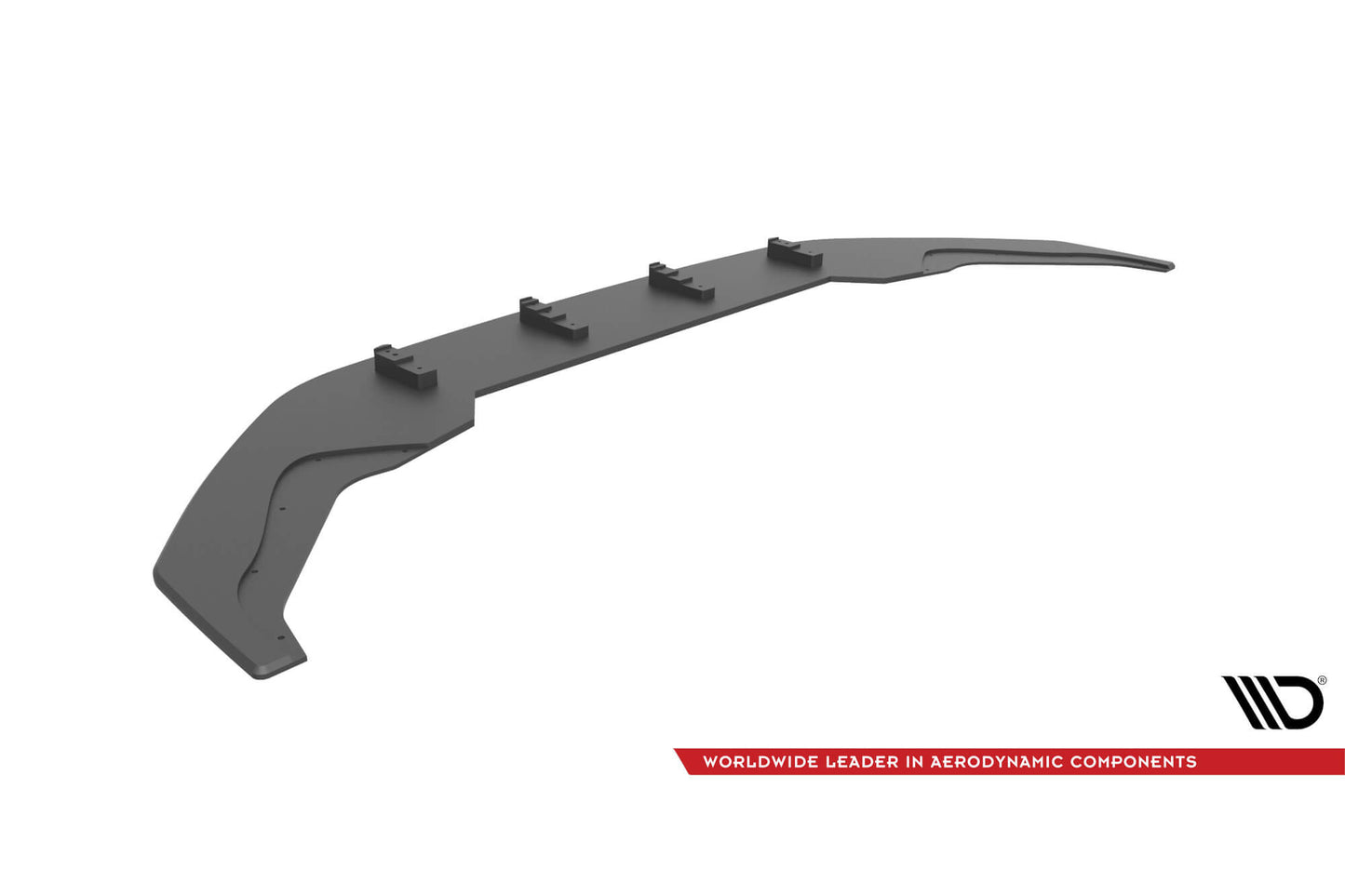 Splitter bara fata Maxton Design pentru Volkswagen Arteon R (dupa 2020), negru mat