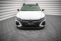 Splitter bara fata Maxton Design pentru Volkswagen Arteon R (dupa 2020), negru mat
