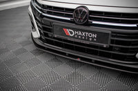 Splitter bara fata Maxton Design pentru Volkswagen Arteon R (dupa 2020), negru mat