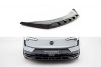 Spoiler Maxton Design pentru bara fata Volvo EX30 dupa 2023, negru lacuit