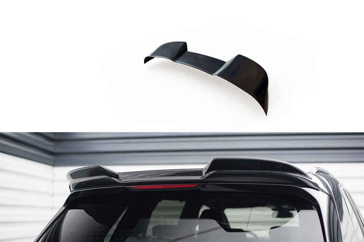 Spoiler Maxton Design pentru BMW X5 M F95 (dupa 2023), lac negru