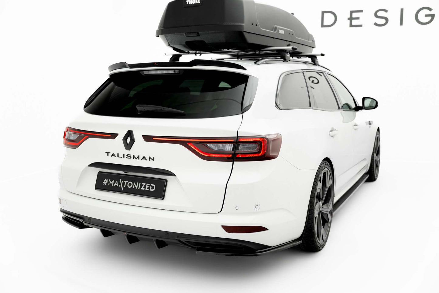 Spoiler Maxton Design pentru Renault Talisman Grandtour (2015-2022), lac negru