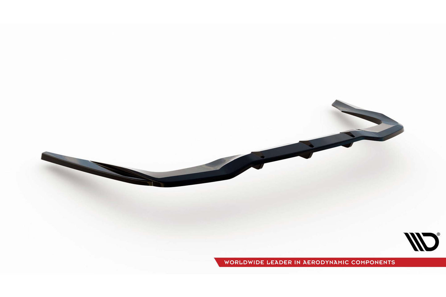 Spoiler Maxton Design pentru bara spate AMG a modelului Mercedes GT 43 Coupe V8 dupa 2018, 4 usi, negru lucios