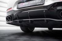 Spoiler Maxton Design pentru bara spate AMG a modelului Mercedes GT 43 Coupe V8 dupa 2018, 4 usi, negru lucios