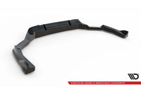 Difuser Maxton Design pentru bara spate BMW X5 M F95 (dupa 2023), lac negru