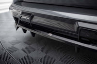 Difuser Maxton Design pentru bara spate BMW X5 M F95 (dupa 2023), lac negru