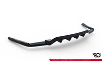 Maxton Design Splitter bara spate pentru Maserati Ghibli Modena (2017-2020), lac negru