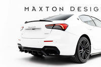 Maxton Design Splitter bara spate pentru Maserati Ghibli Modena (2017-2020), lac negru