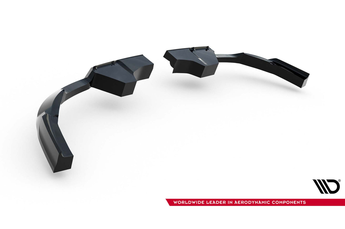 Difuser bara spate Maxton Design pentru Mini Countryman JSW U25 (dupa 2023), negru lucios