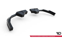 Difuser bara spate Maxton Design pentru Mini Countryman JSW U25 (dupa 2023), negru lucios