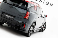 Difuser bara spate Maxton Design pentru Mini Countryman JSW U25 (dupa 2023), negru lucios