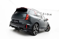 Difuser bara spate Maxton Design pentru Mini Countryman JSW U25 (dupa 2023), negru lucios