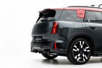 Difuser bara spate Maxton Design pentru Mini Countryman JSW U25 (dupa 2023), negru lucios