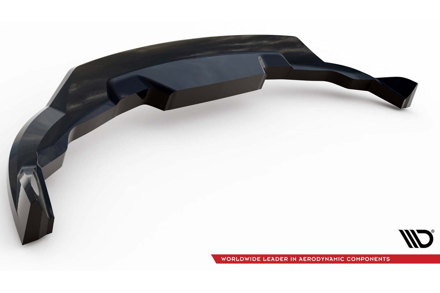 Spoiler / Difuser Maxton Design pentru bara spate Volvo C40 (dupa 2021), negru lucios