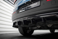 Spoiler / Difuser Maxton Design pentru bara spate Volvo C40 (dupa 2021), negru lucios