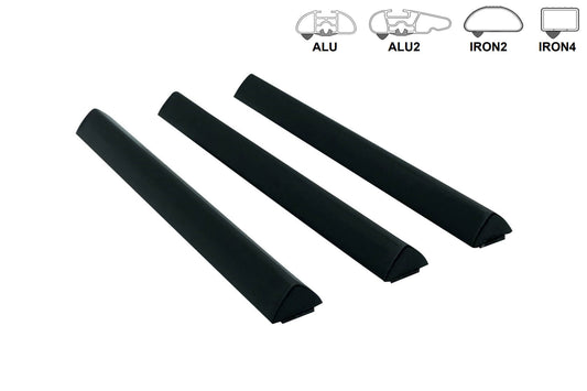 Spoilere Farad pentru reducerea zgomotului, 3 bucati, compatibile cu toate tipurile de bare