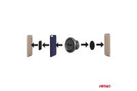 Suport telefon Amio cu magnet - montare pe geam prin ventuza