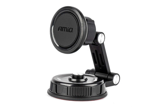 Suport telefon Amio cu magnet – montare pe bord cu adeziv 3M