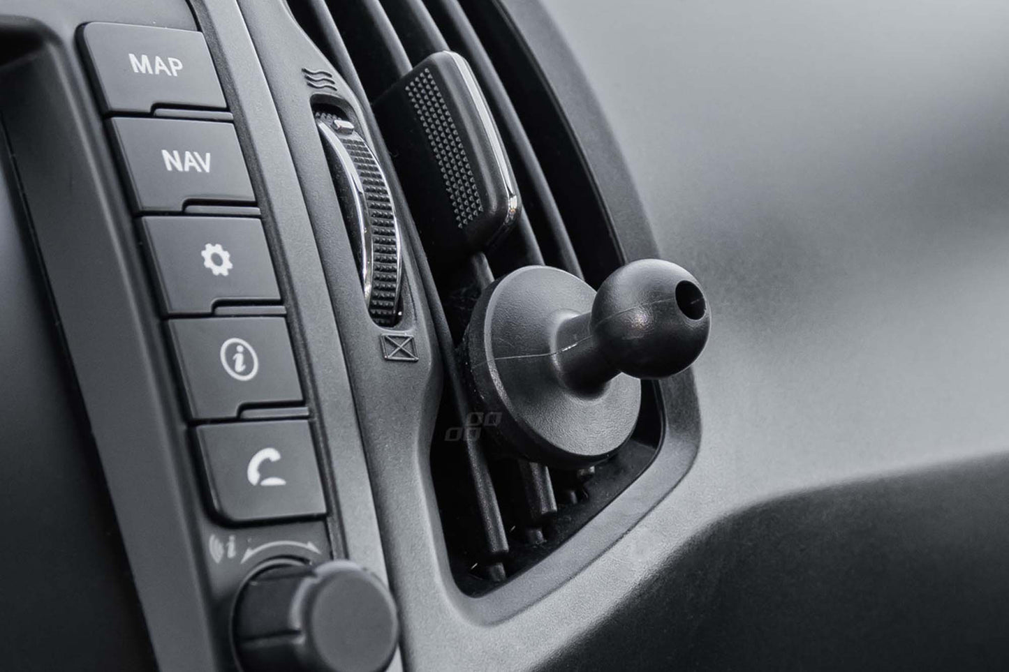 Suport telefon Amio cu magnet – montare pe grila de ventilatie