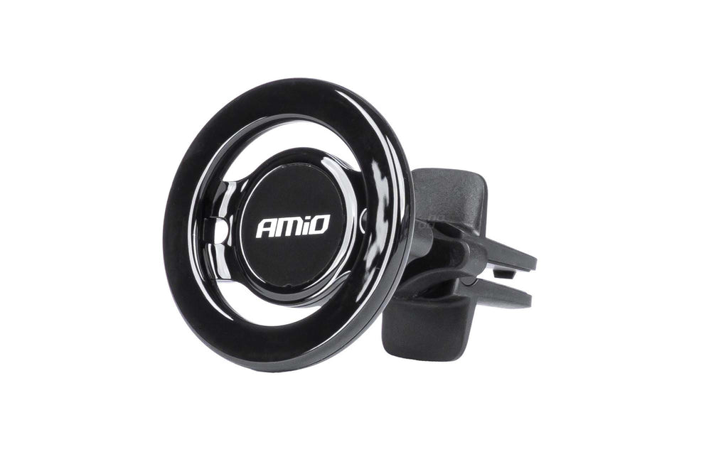 Suport telefon Amio cu magnet - montare pe grilele de ventilatie