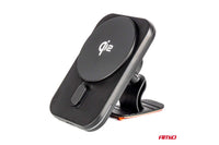 Amio magnetic phone holder with 15W Qi2 wireless charging – mounts on air vents and dashboard