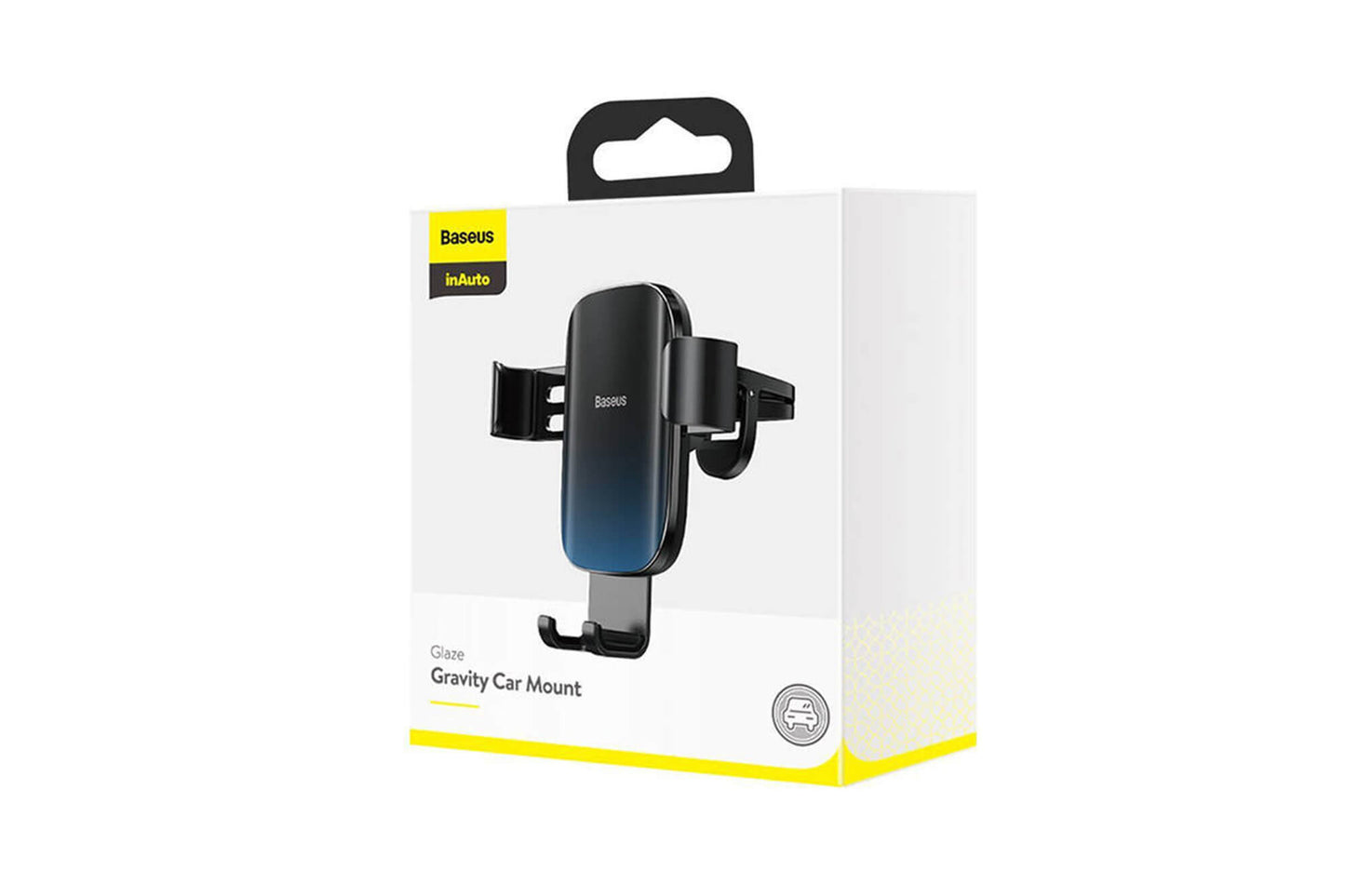 Baseus Glaze Gravity Phone Holder for phones up to 6.5'' – mounting on ventilation grilles