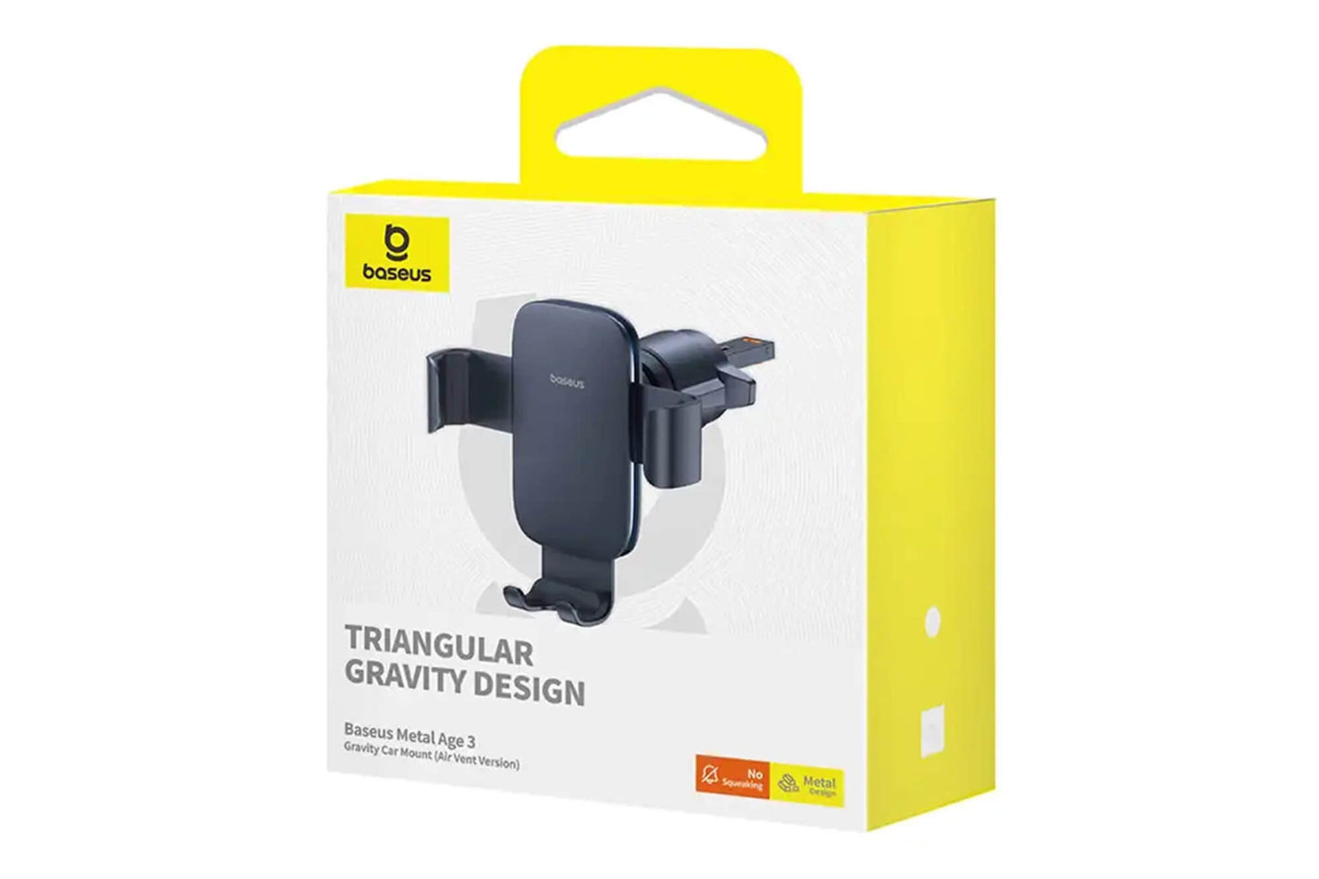 Baseus Metal Age 3 Phone Holder - Vent Mounted