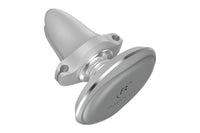 Baseus phone holder with cable openings, grey - mounts on the ventilation grilles
