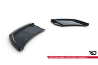 Extensii laterale Maxton Design versiunea 2 pentru bara spate Audi A1 S-Line GB dupa 2018, lacuit negru