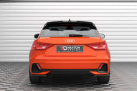 Extensii laterale Maxton Design versiunea 2 pentru bara spate Audi A1 S-Line GB dupa 2018, lacuit negru