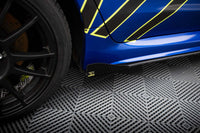 Praguri laterale Maxton Design pentru Subaru WRX STI (2014-2021), negru lucios