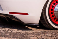 Maxton Design insertii laterale pentru bara spate standard a VW Beetle (2011-2015), negru lac
