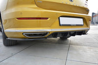 Extensii laterale Maxton Design pentru bara spate R-Line VW Arteon dupa 2017, negru lucios
