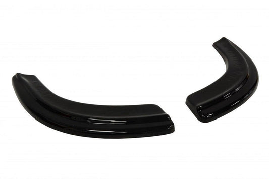 Extensii laterale Maxton Design pentru bara spate R32 la VW Golf IV (2002-2004), negru lacuit