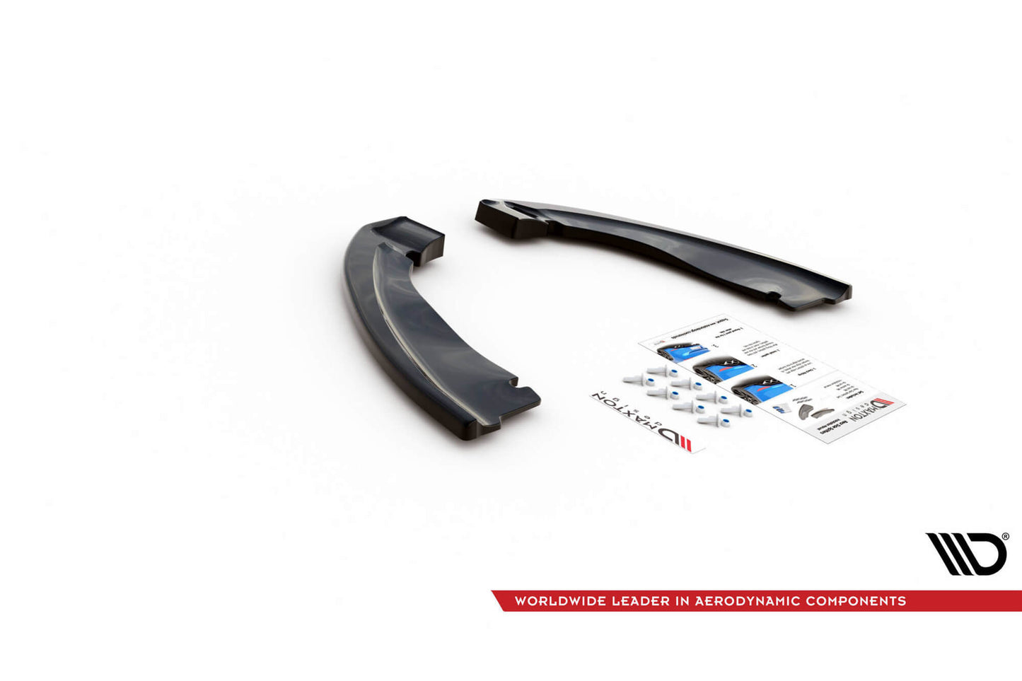 Extensii laterale Maxton Design pentru bara spate BMW X5M F85 (2014-2018), culoare carbon